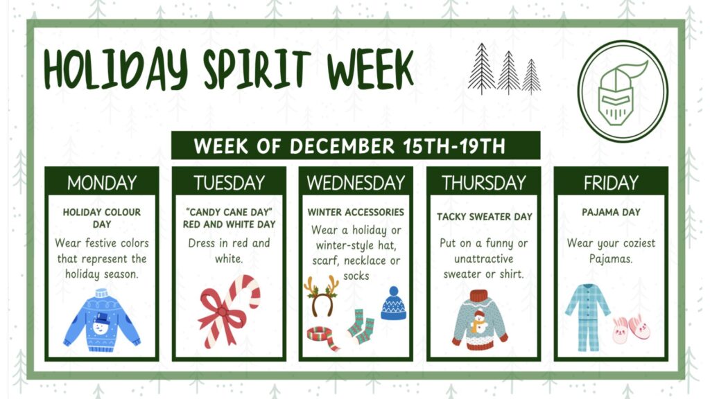 holiday spirit week