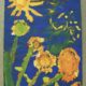 Student artwork of sunflowers