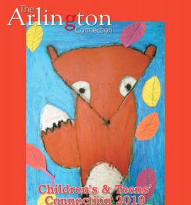The Arlington Connect cover showing a student oil pastel of a fox