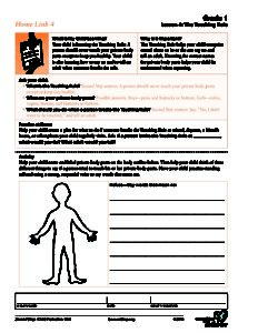 1st Grade - Touching Rule