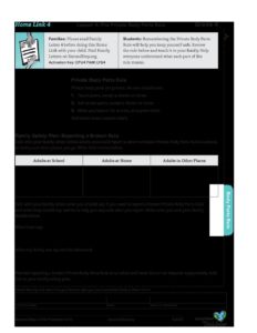 4th G - Private Body Parts Rule