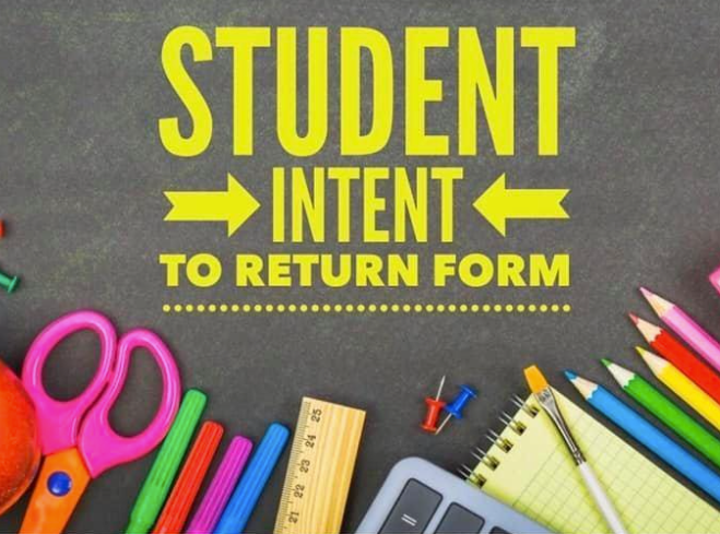 Student Intent to Return Form