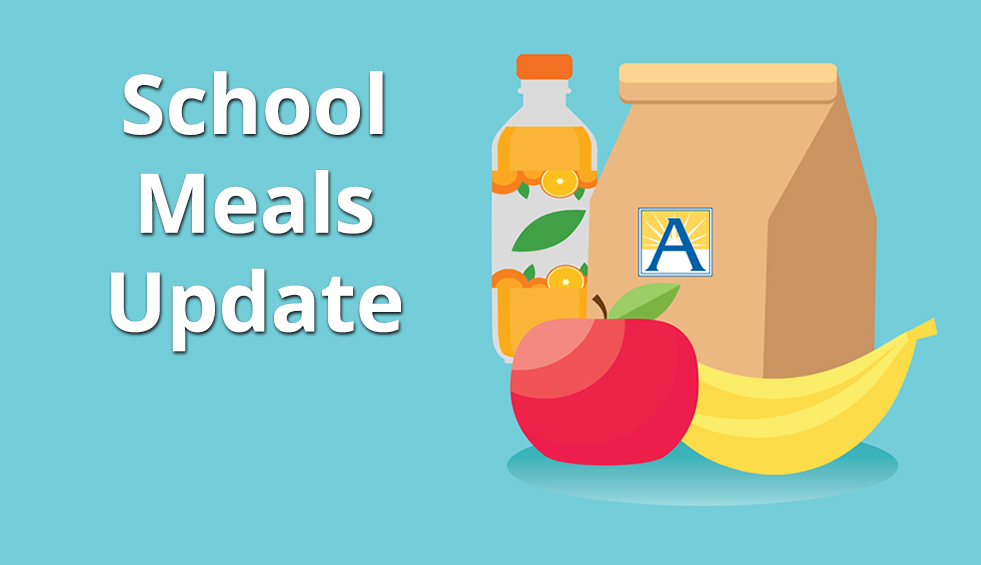 Atualização das refeições escolares