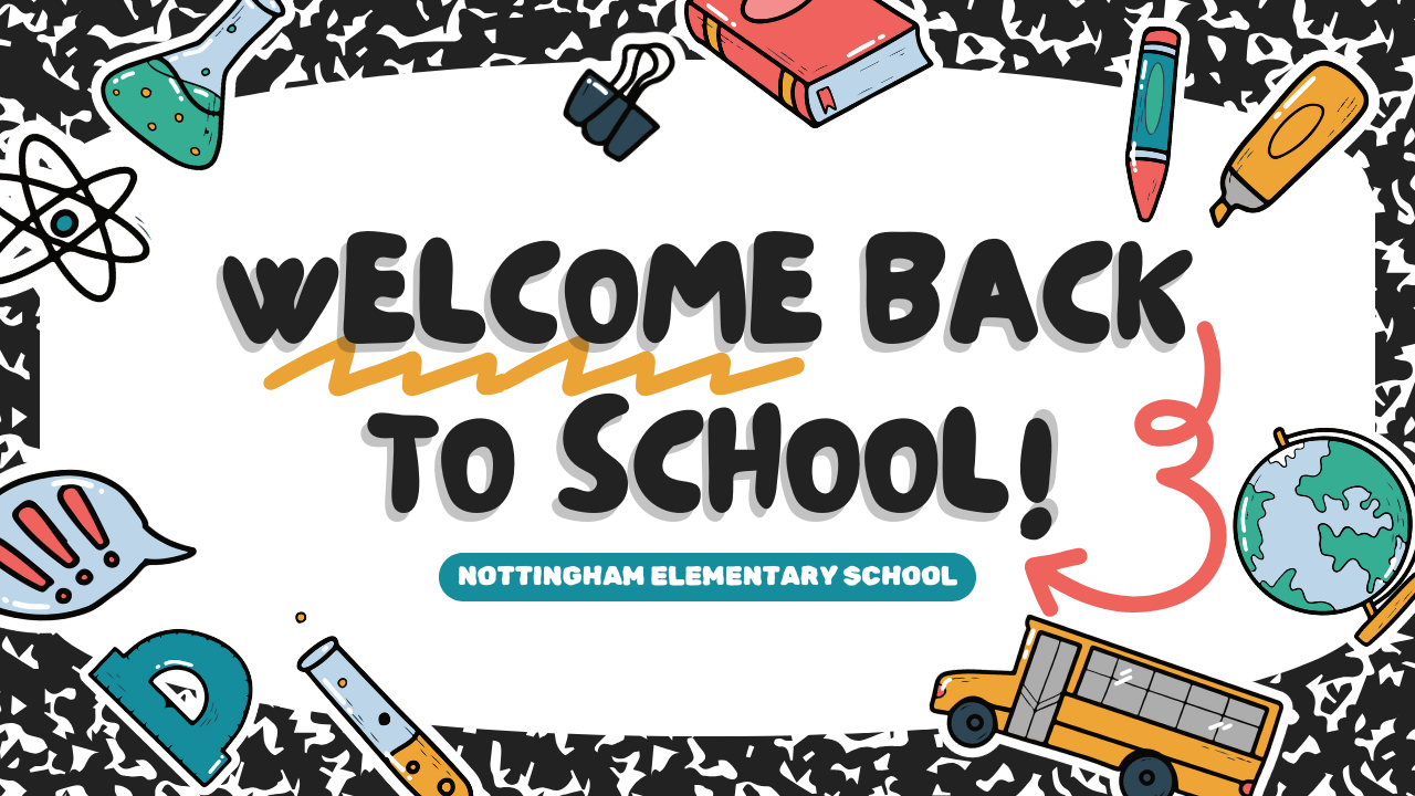 banner that says "Welcome Back to School"